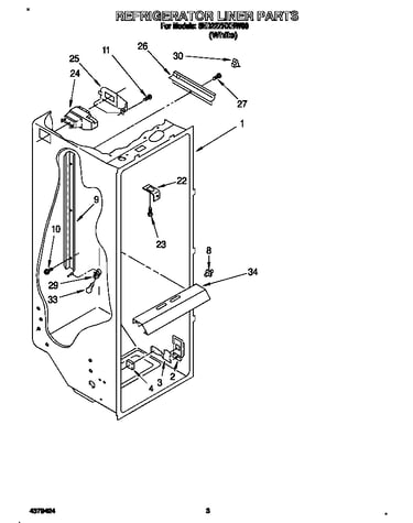 Refrigerator liner