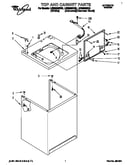 Top and cabinet