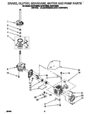 Brake, clutch, gearcase, motor, and pump