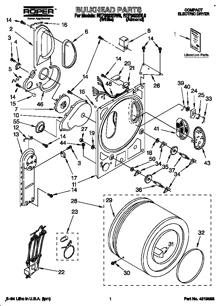 Parts diagram