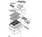 Roper RT16DKXBW01 shelf diagram