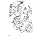 Whirlpool 8LGC7858AN0 bulkhead diagram