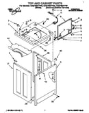 Top and cabinet