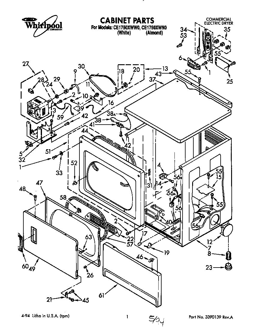 Parts diagram