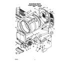 Whirlpool CG1751XYN0 bulkhead diagram