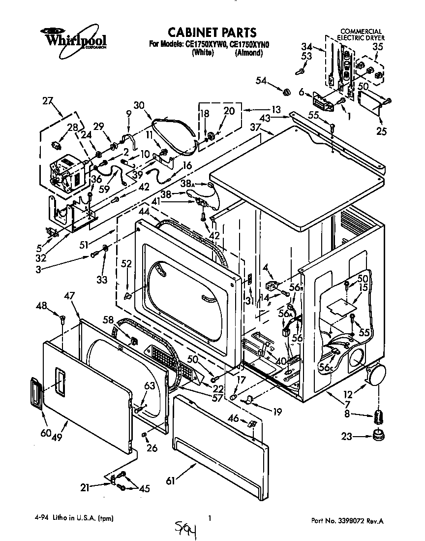 Parts diagram