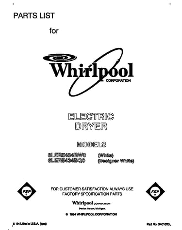 Front cover