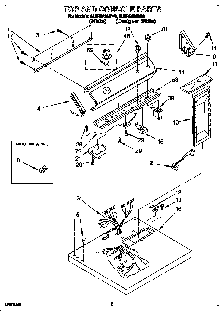 TOP AND CONSOLE