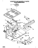 Cooktop and manifold