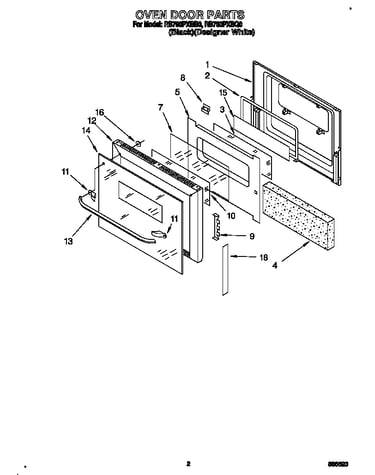 Oven door