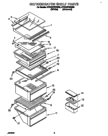 Refrigerator shelf