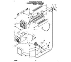 Whirlpool 4YED22PWBW00 icemaker diagram