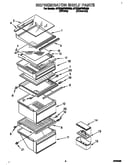 Refrigerator shelf