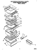 Refrigerator shelf