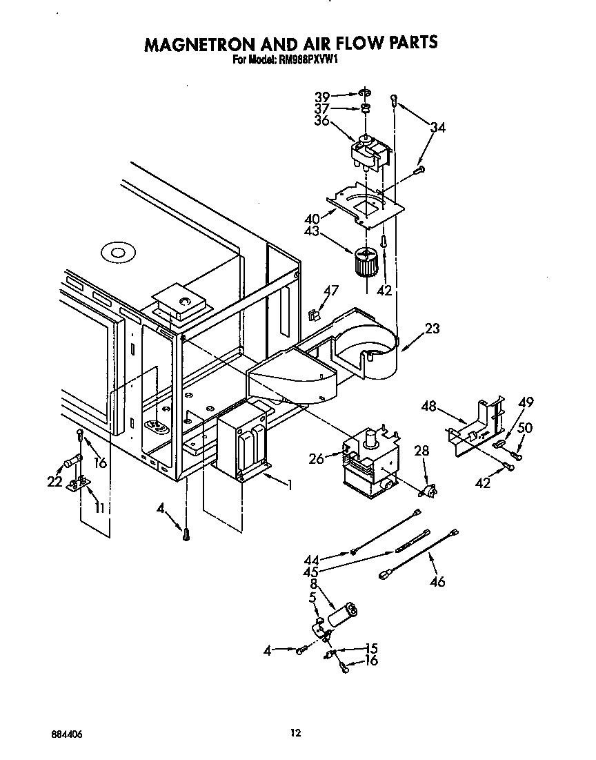 MAGNETRON AND AIR FLOW