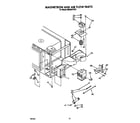Whirlpool RM988PXVF1 magnetron and air flow diagram