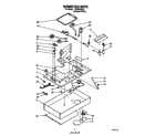Whirlpool SC8536EXQ1 burner box parts diagram