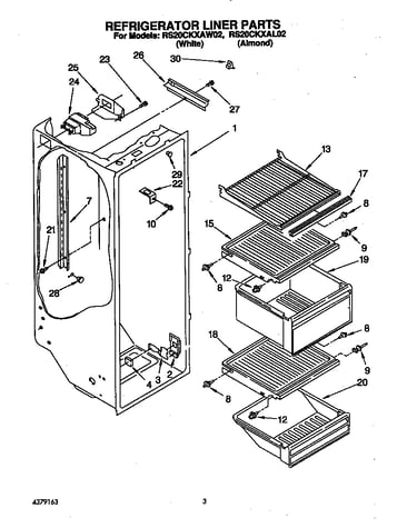 Refrigerator liner