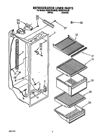 Refrigerator liner