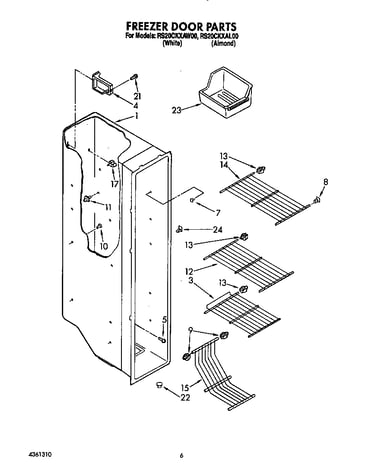 Freezer liner