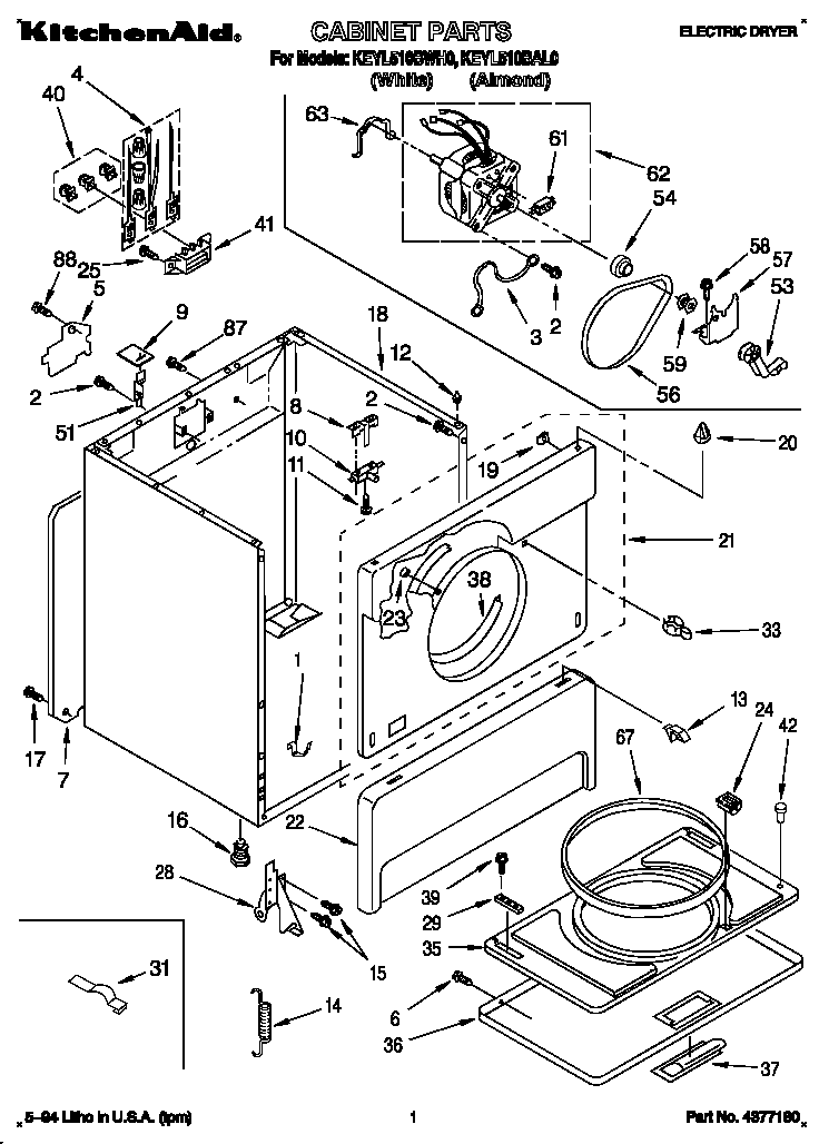 Parts diagram