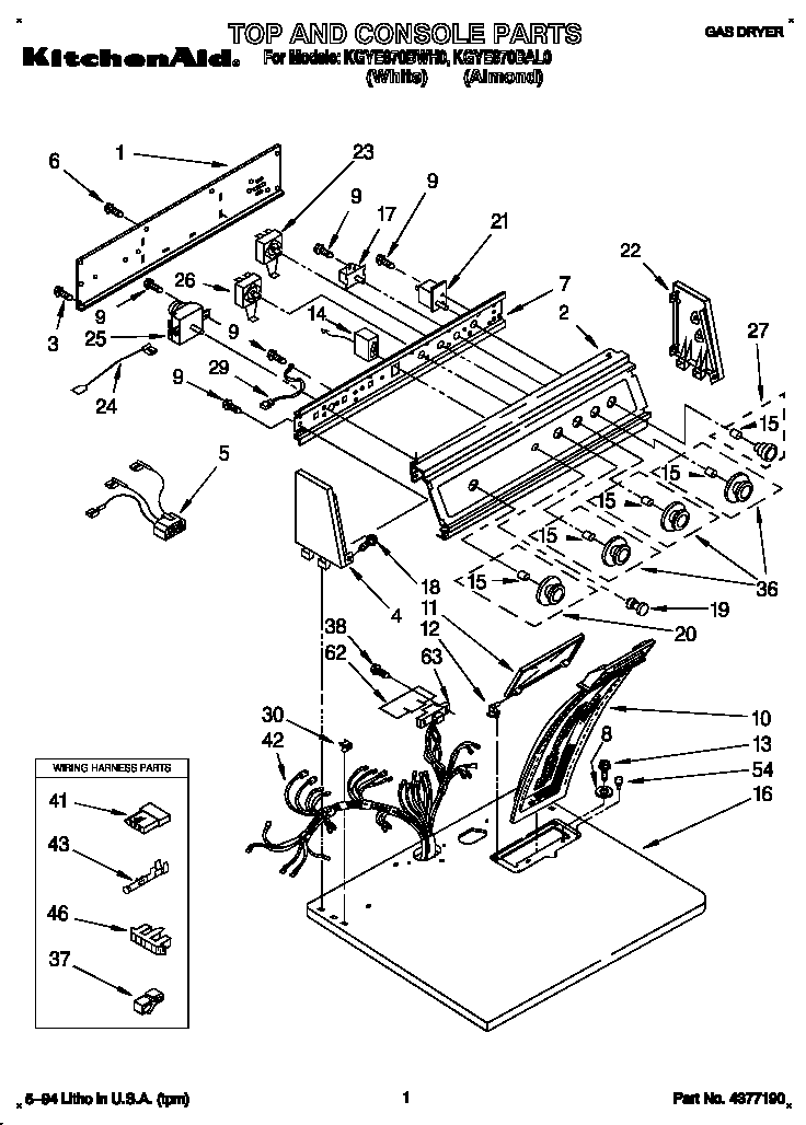 Top and console