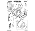 Whirlpool LDR3822BW0 bulkhead diagram