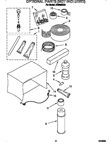 Optional parts (not included)