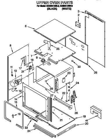 Upper oven