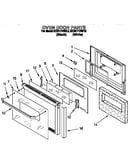 Oven door