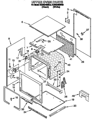 Upper oven