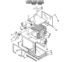 KitchenAid KEBS246BWH0 lower oven diagram