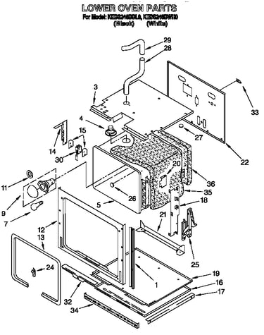 Lower oven