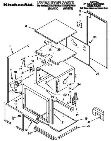 Upper oven