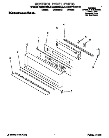 Control panel