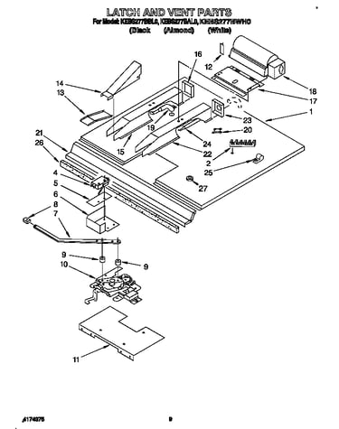 Latch and vent