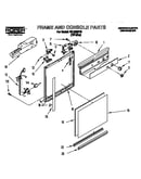 Frame and console