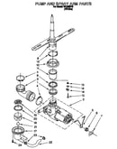 Pump and spray arm