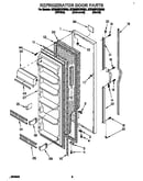 Refrigerator door