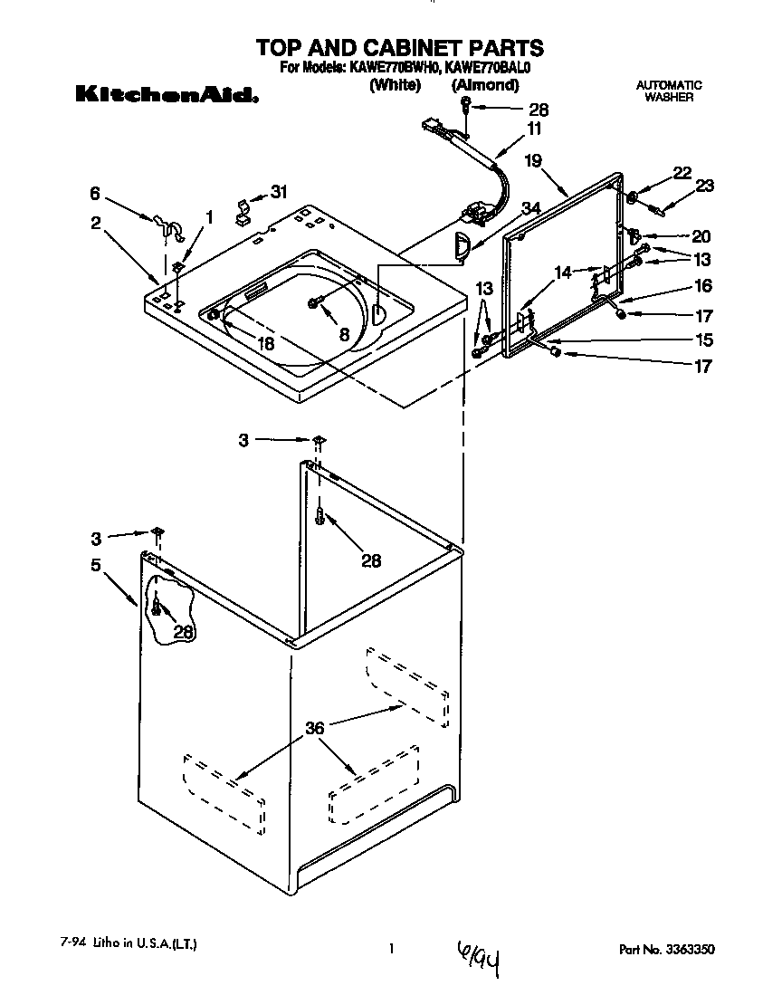 TOP AND CABINET