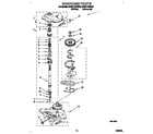 KitchenAid KAWE770BAL0 gearcase diagram