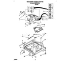 KitchenAid KAWE777BWH0 machine base diagram