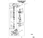 KitchenAid KAWE777BWH0 gearcase diagram