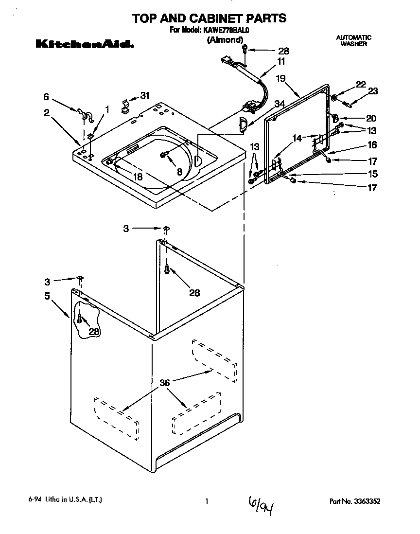 TOP AND CABINET