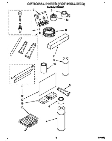 Optional parts (not included)