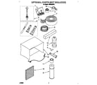 Whirlpool AR2400XT0 optional parts (not included) diagram