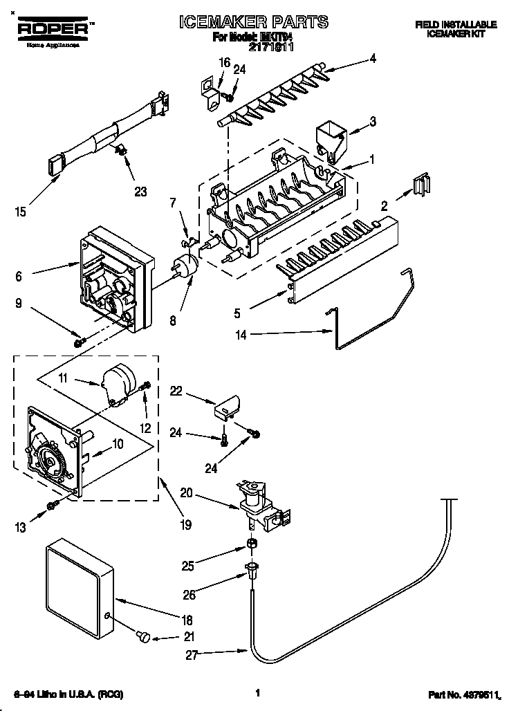 Icemaker assembly