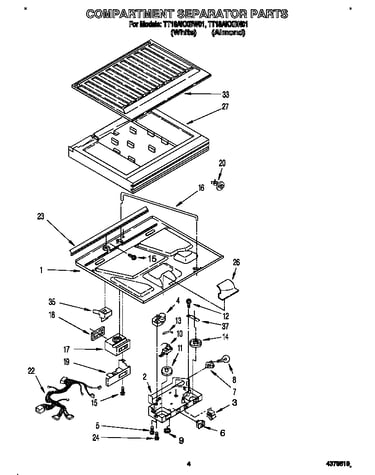 Compartment separator