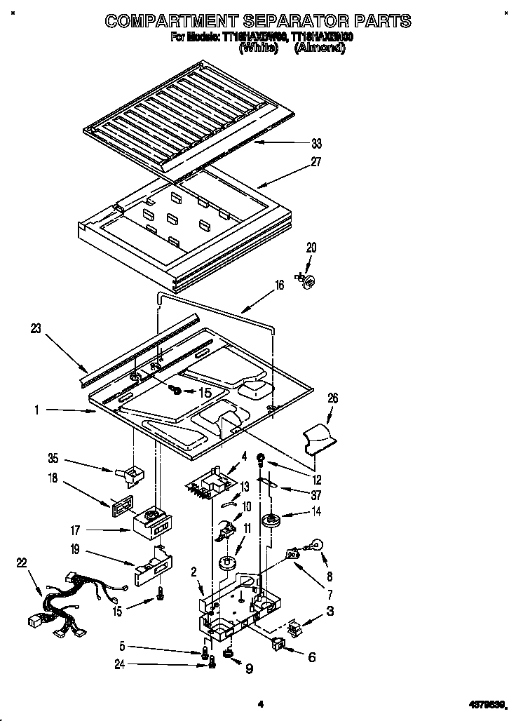 Compartment separator
