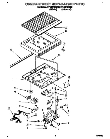 Compartment separator